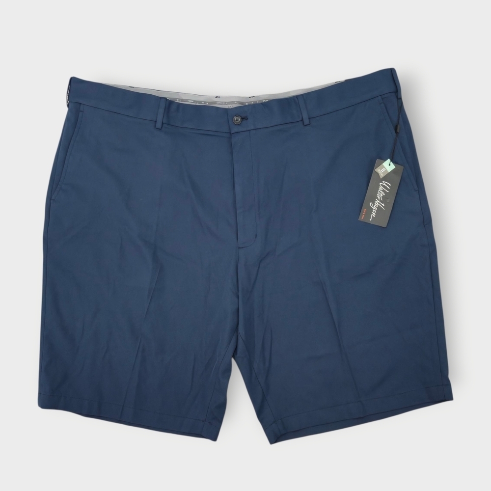 Walter Hagen Deep Blue Men's Flat Front Shorts